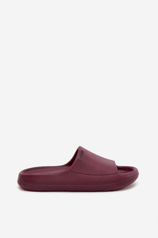 sieviešu čības Big Star SS274422 bordo krāsas  sieviešu čības Big Star SS274422 bordo krāsas