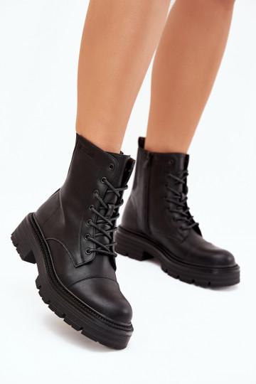 siltināti zābaki  Big Star OO274140 Melns 2