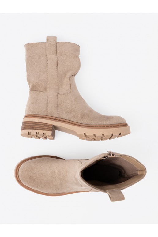 Minimalistyczne zābaki  z miękkiego zamszu