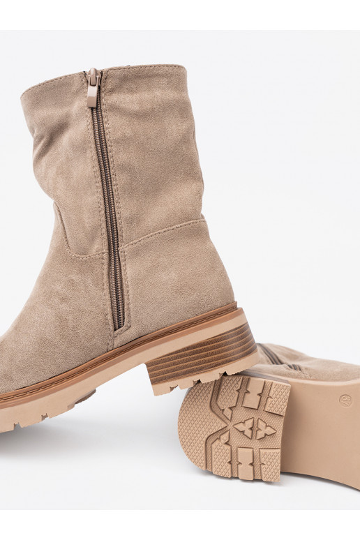 Minimalistyczne zābaki  z miękkiego zamszu