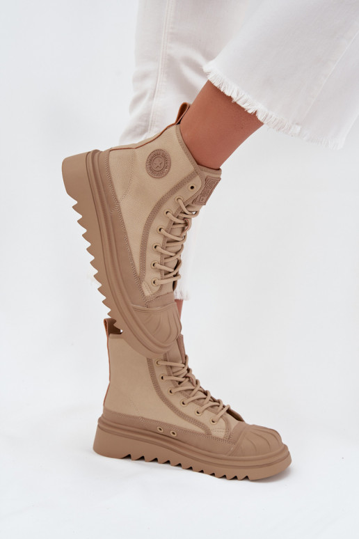 tõmblukuga  siltināti Big Star OO274A356 smilšu krāsas