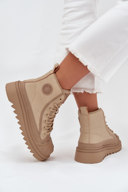 tõmblukuga  siltināti Big Star OO274A356 smilšu krāsas