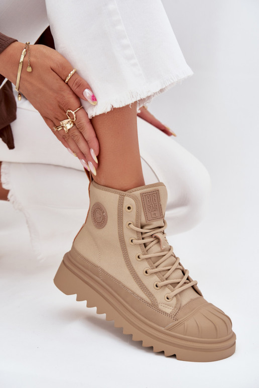 tõmblukuga  siltināti Big Star OO274A356 smilšu krāsas