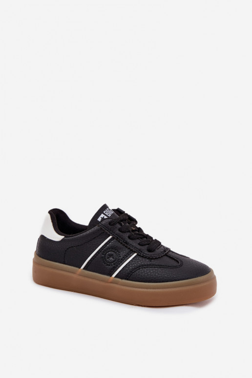 Bērnu melnas krāsas sneakers stila kurpes Big Star SS374025