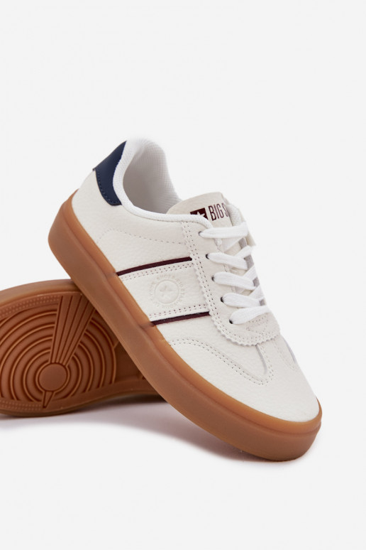  modeļa apavi Bērnu apavi Big Star SS374024 baltas krāsas