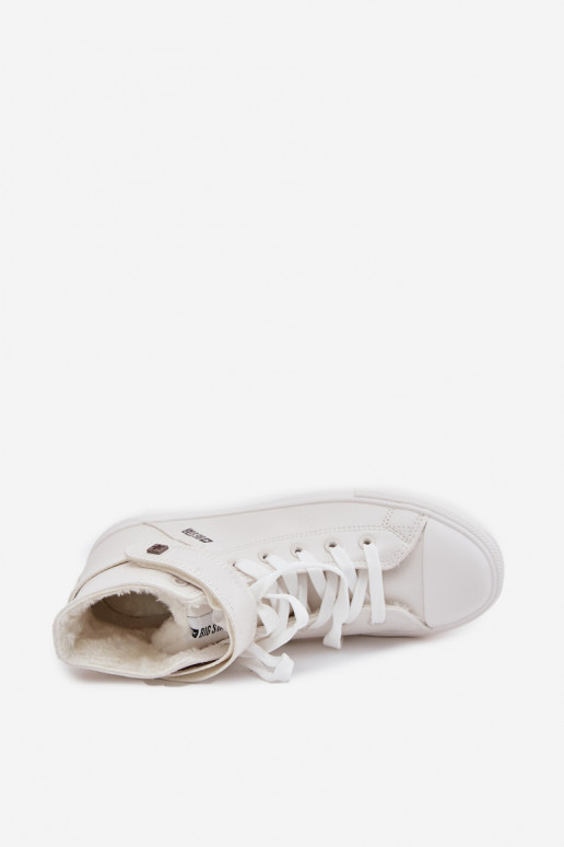 Āda siltināti brīvā laika apavi BIG STAR V274541FIN baltas krāsas