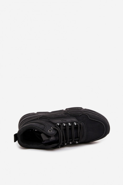 modeļa apavi  Big Star SS174282 HI-POLY SYSTEM Melns  modeļa apavi  Big Star SS174282 HI-POLY SYSTEM Melns