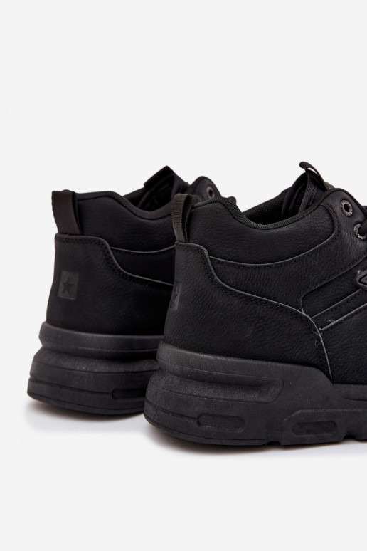 modeļa apavi  Big Star SS174282 HI-POLY SYSTEM Melns  modeļa apavi  Big Star SS174282 HI-POLY SYSTEM Melns