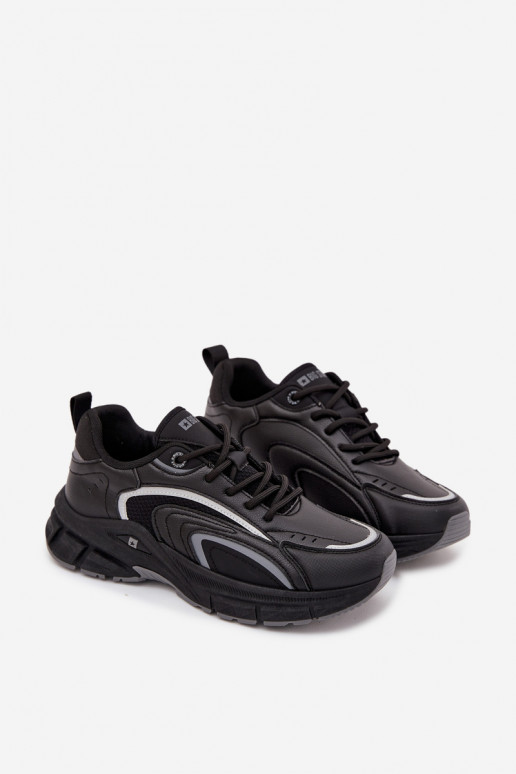 sporta apavi  modeļa apavi  Big Star SS174285 Melns sporta apavi  modeļa apavi  Big Star SS174285 Melns