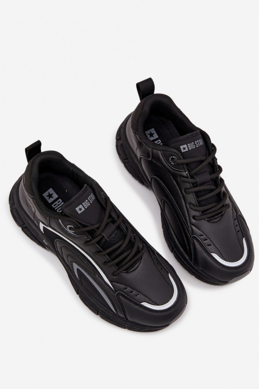 sporta apavi  modeļa apavi  Big Star SS174285 Melns sporta apavi  modeļa apavi  Big Star SS174285 Melns