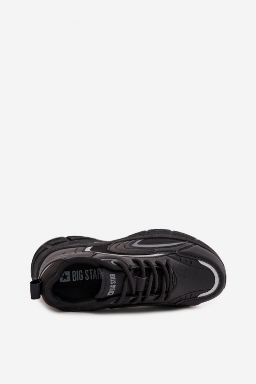 sporta apavi  modeļa apavi  Big Star SS174285 Melns sporta apavi  modeļa apavi  Big Star SS174285 Melns