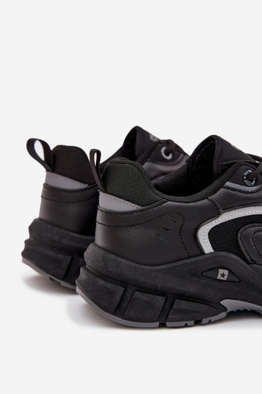 sporta apavi  modeļa apavi  Big Star SS174285 Melns sporta apavi  modeļa apavi  Big Star SS174285 Melns