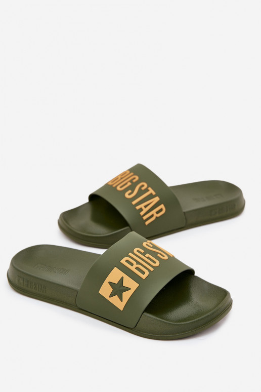 Čības  Big Star SS174360 Zaļas krāsas Čības  Big Star SS174360 Zaļas krāsas