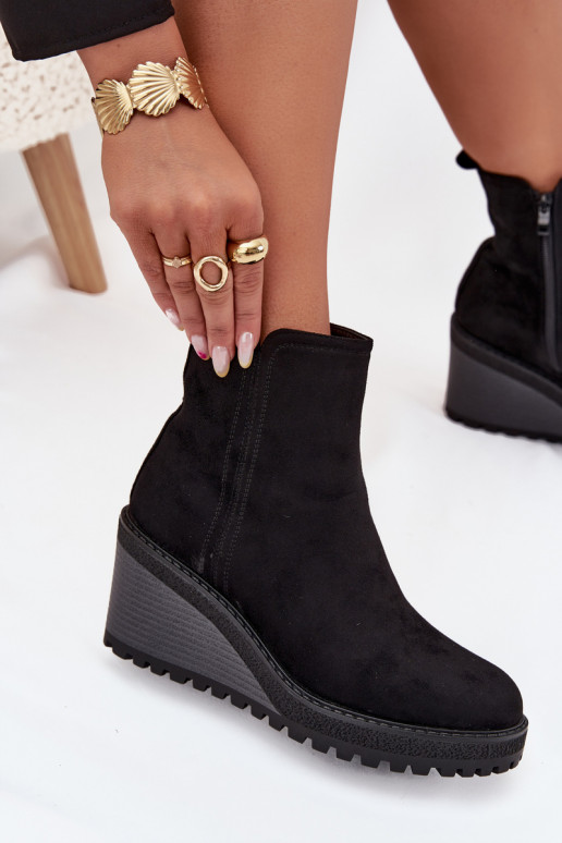 siltināti Sieviešu puszābaki  Z u Melns Mavona siltināti Sieviešu puszābaki  Z u Melns Mavona