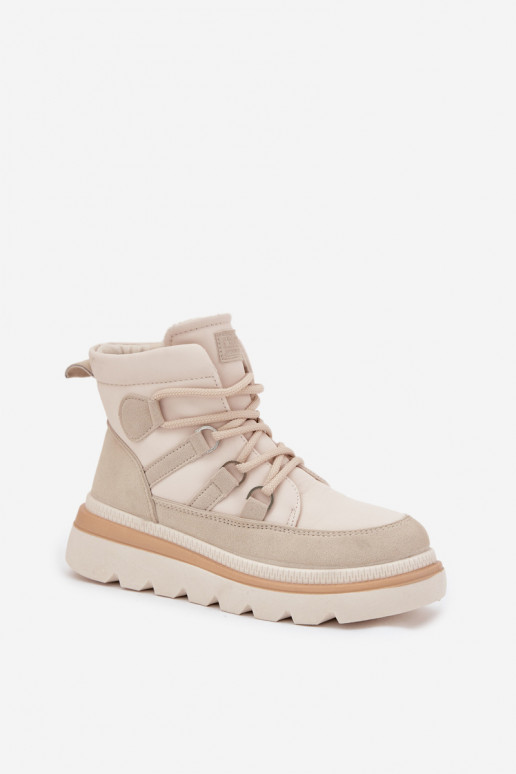 Sieviešu puszābaki ar platformu Ziloņkaula krāsas Liorae Sieviešu puszābaki ar platformu Ziloņkaula krāsas Liorae