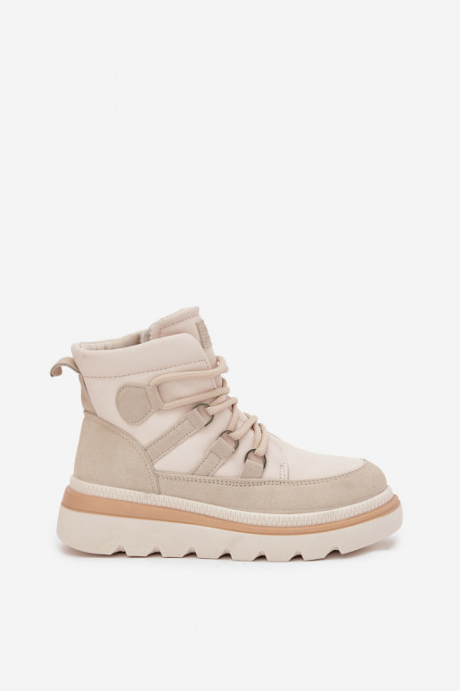 Sieviešu puszābaki ar platformu Ziloņkaula krāsas Liorae Sieviešu puszābaki ar platformu Ziloņkaula krāsas Liorae