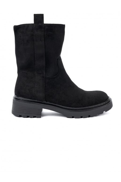  zābaki  z grubą, czarną podeszwą