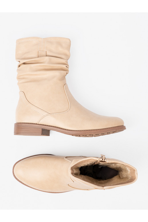 Komfortowe zābaki  z marszczeniami