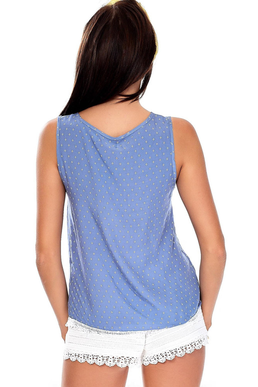 Top tipa blūze -AT-BZ-1902E.56-zils