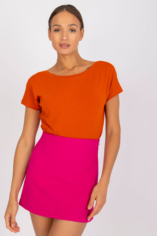 Tumši oranžs sieviešu Fire T-krekls