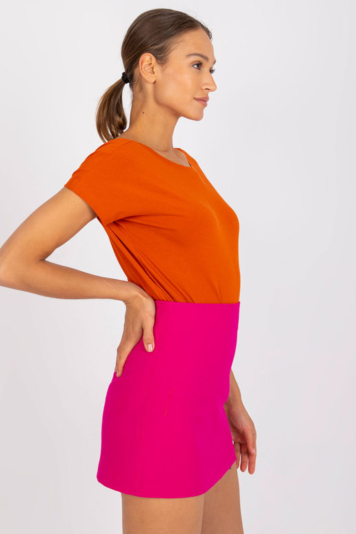 Tumši oranžs sieviešu Fire T-krekls