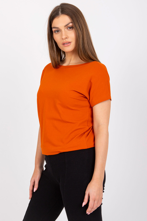 Tumši oranžs sieviešu Fire T-krekls