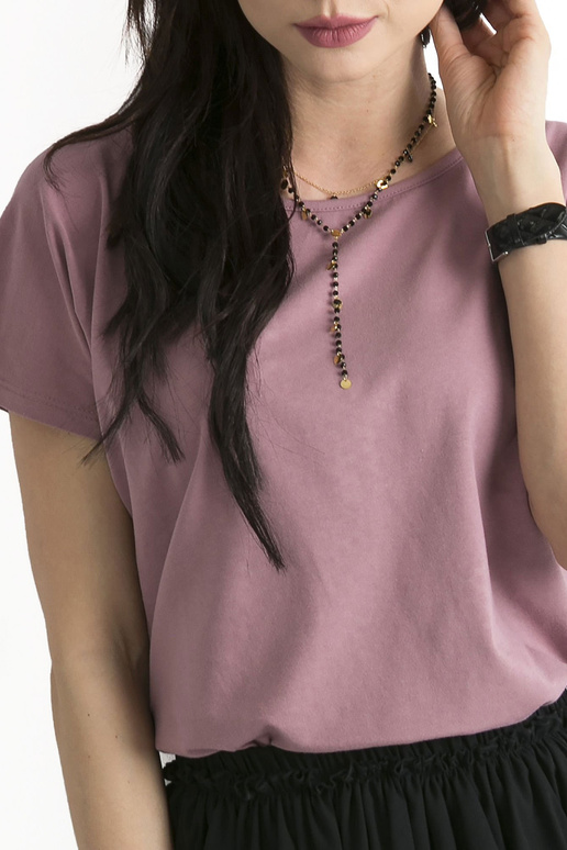 Putekļains rozā Circle t-krekls