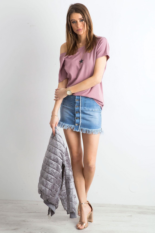 T-krekls-RV-TS-4662.35P-tumši rozā