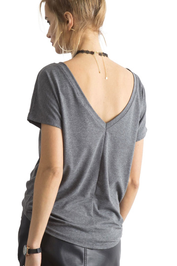 Tumši pelēks Fire t-krekls