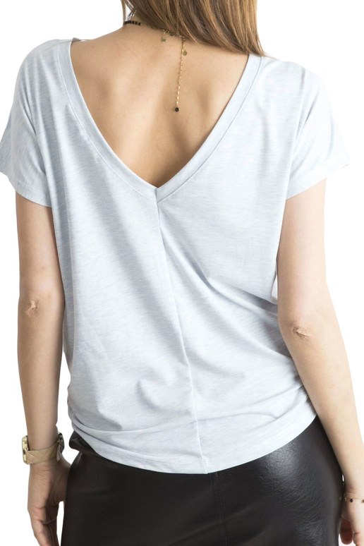 Gaiši zils Fire t-krekls