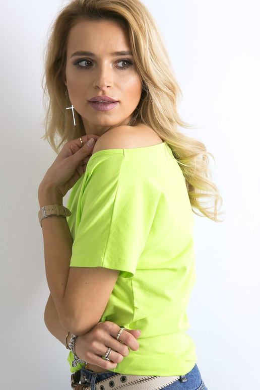 T-krekls-RV-BZ-4622.27-fluo zaļš