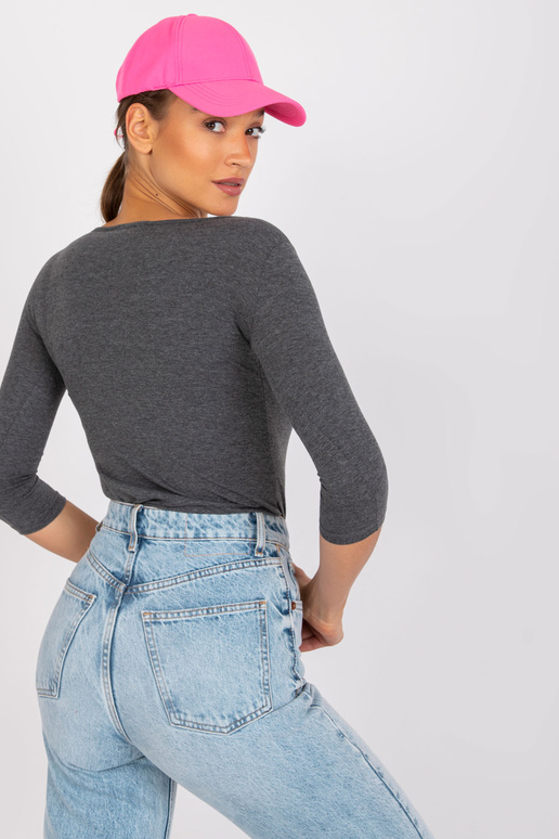 Tumši pelēka Mona blūze