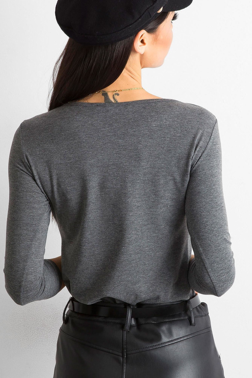 Tumši pelēka Mona blūze