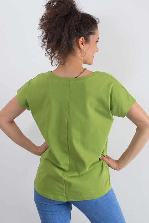 Gaiši zaļš t-krekls Emory