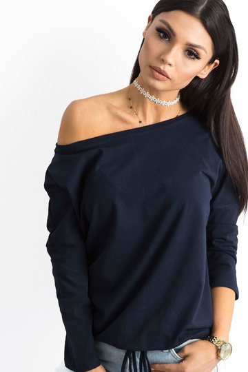 Fiona tumši zila blūze 2