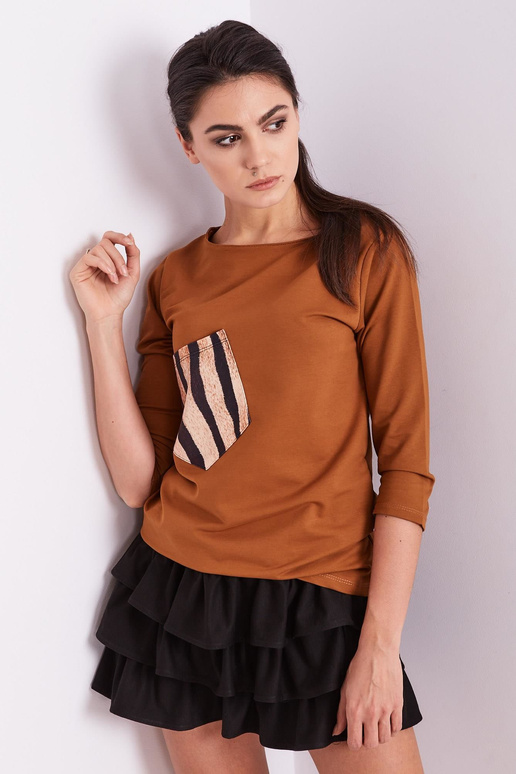 Blūze-PL-BZ-1694.08-gaiši brūna