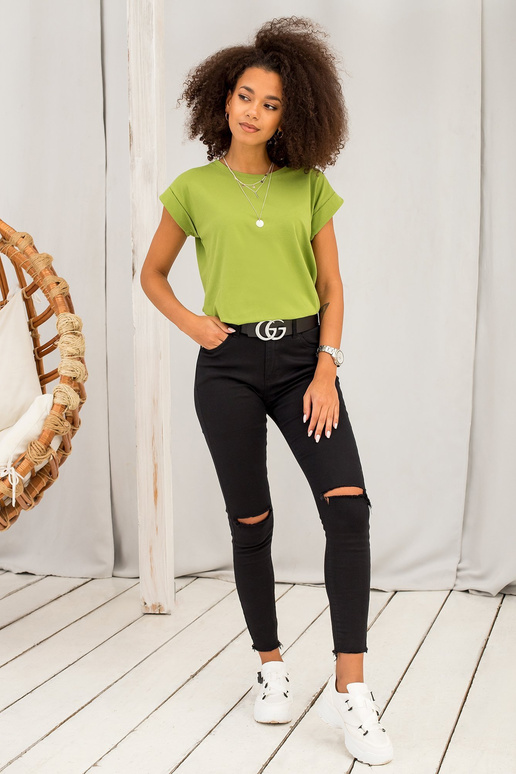 Gaiši zaļš Revolution T-krekls