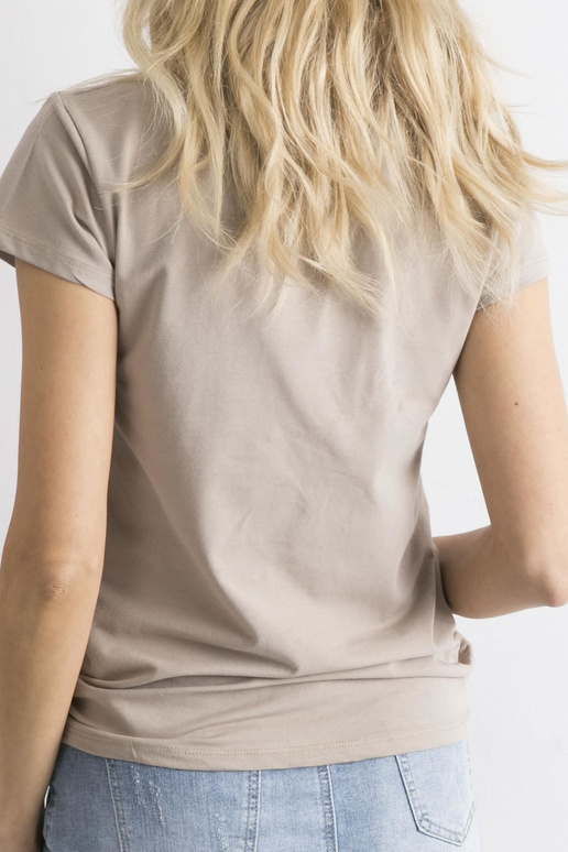 T-shirt-RV-TS-4623.10-beżowy