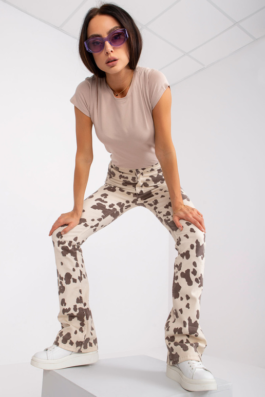 T-shirt-RV-TS-4623.10-beżowy