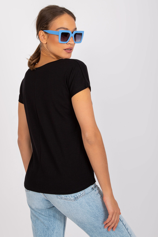 Melns Emory t-krekls