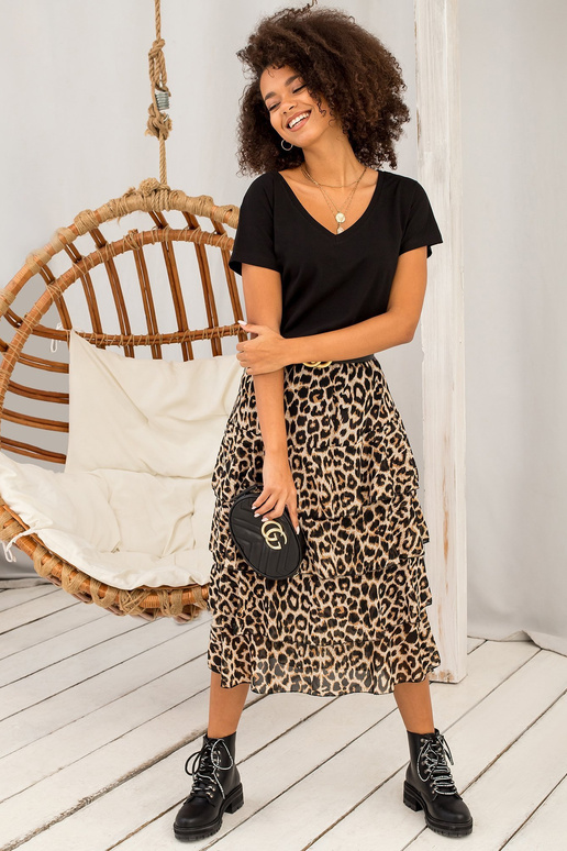 Melns Emory t-krekls