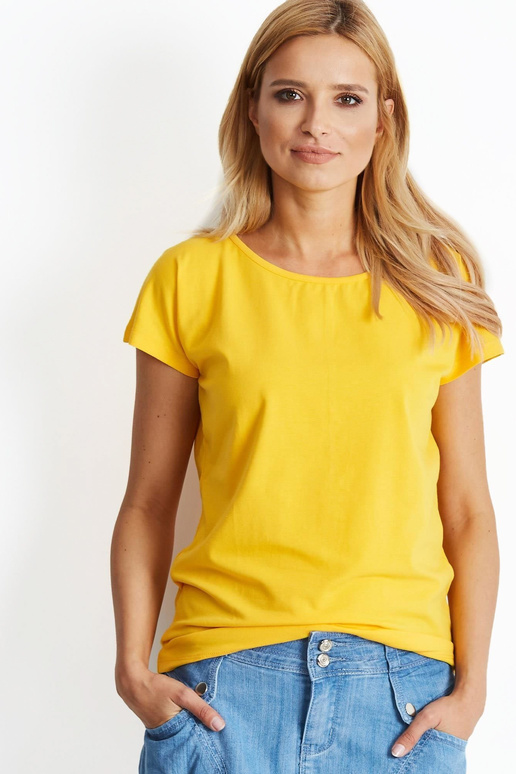 Dzeltens T-kreklu aplis