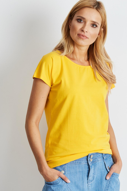 Dzeltens T-kreklu aplis