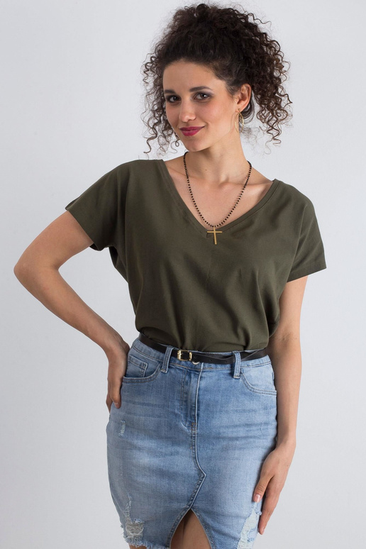 Haki krāsas T-krekls Emory Haki krāsas T-krekls Emory