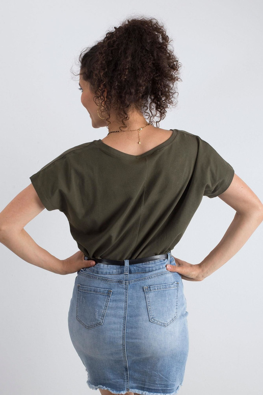 Haki krāsas T-krekls Emory Haki krāsas T-krekls Emory