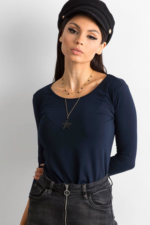 Blūze-RV-BZ-4690.20- tumši zila Blūze-RV-BZ-4690.20- tumši zila