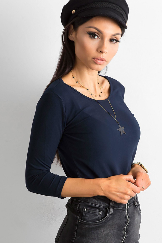 Blūze-RV-BZ-4690.20- tumši zila Blūze-RV-BZ-4690.20- tumši zila