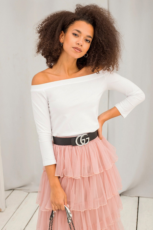 Pamata balta spāņu blūze no Live