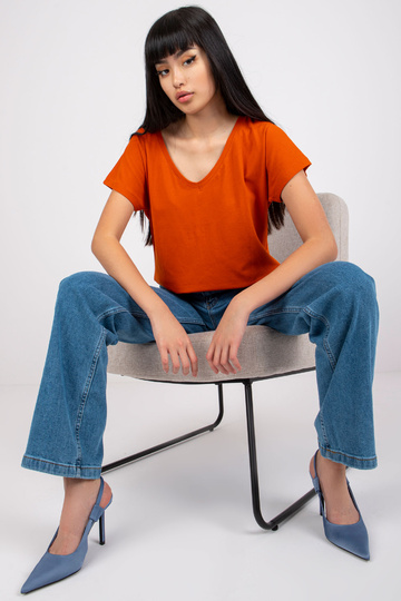 Tumši oranžs Emory t-krekls 2