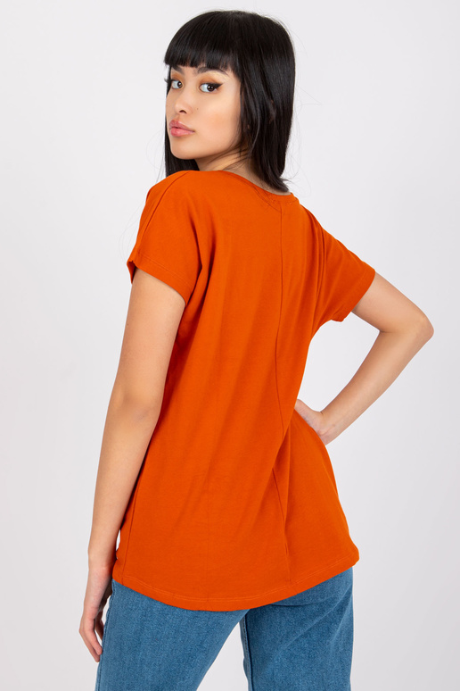 Tumši oranžs Emory t-krekls Tumši oranžs Emory t-krekls